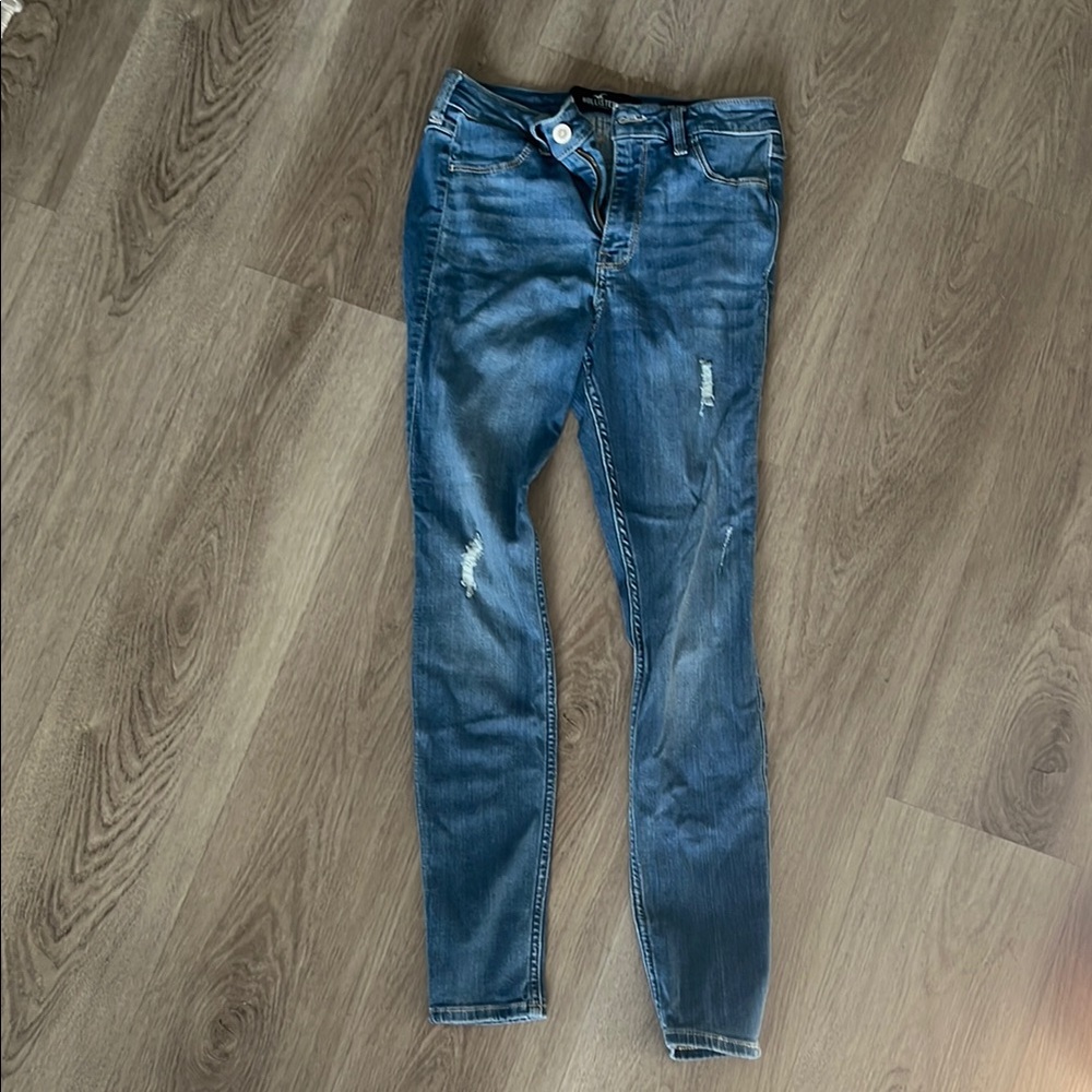 Hollister Blue Skinny Jeans with Modern Fit